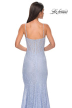 La Femme Dress 32671 - Light Periwinkle