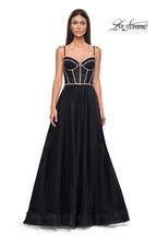 La Femme Dress 32675 - Black