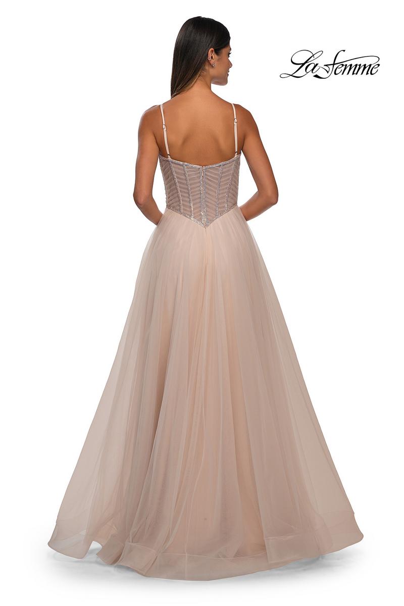 La Femme Dress 32675 - Blush