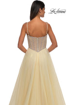 La Femme Dress 32675 - Pale Yellow
