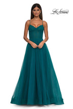 La Femme Dress 32680 - Dark Teal