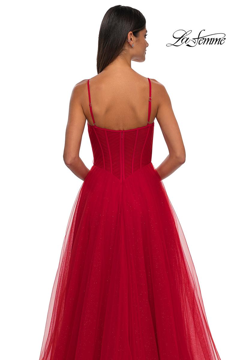 La Femme Dress 32680 - Red