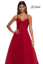 La Femme Dress 32680 - Red