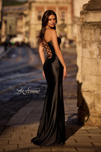 La Femme Dress 32683 - Black