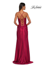 La Femme Dress 32683 - Deep Red