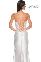 La Femme Dress 32683 - White