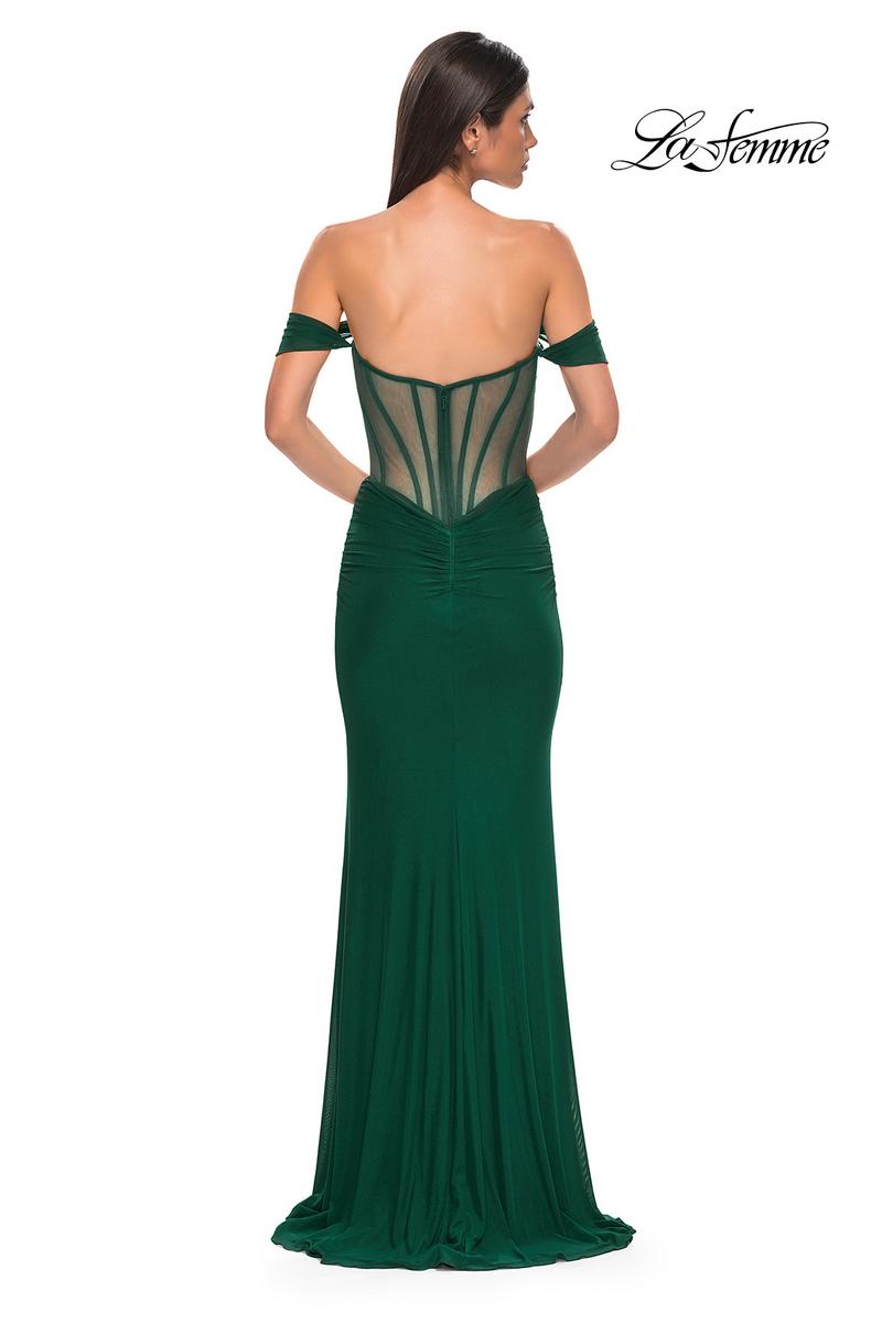 La Femme Dress 32684 - Emerald