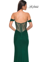 La Femme Dress 32684 - Emerald