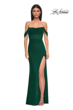 La Femme Dress 32684 - Emerald