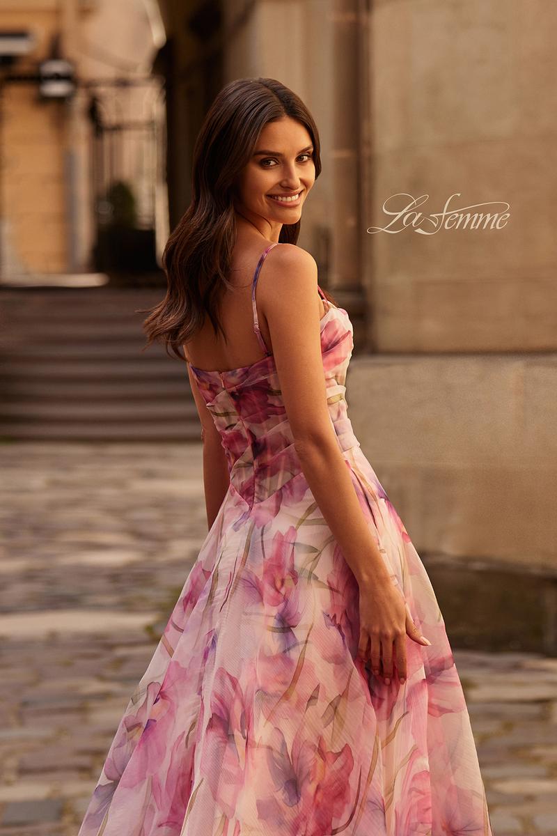 La Femme Dress 32686 - Pink