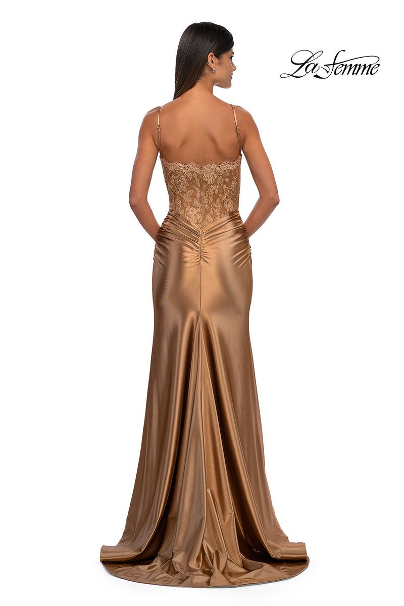 La Femme Dress 32689 - Bronze