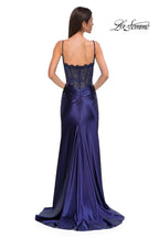La Femme Dress 32689 - Navy