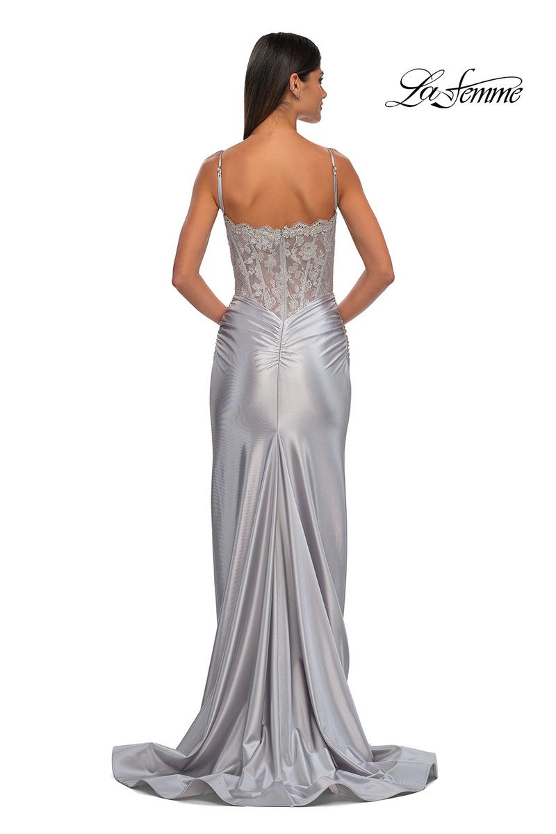 La Femme Dress 32689 - Silver