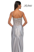 La Femme Dress 32689 - Silver