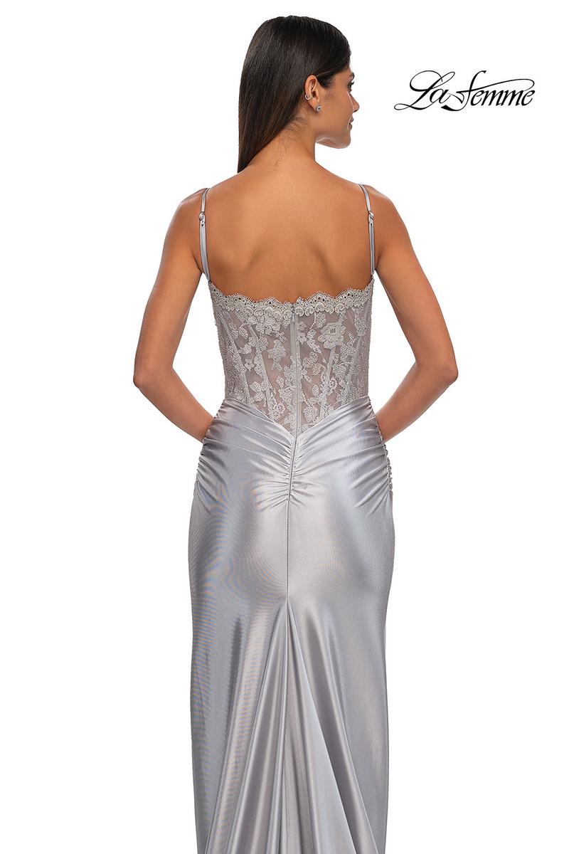 La Femme Dress 32689 - Silver