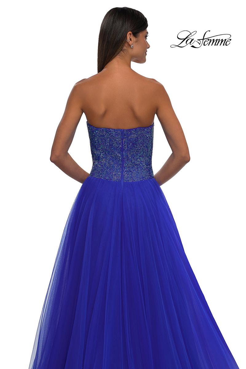 La Femme Dress 32690 - Royal Blue