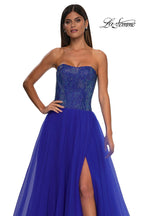 La Femme Dress 32690 - Royal Blue