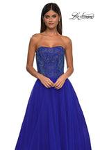 La Femme Dress 32690 - Royal Blue
