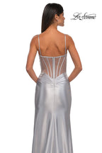 La Femme Dress 32691 - Silver