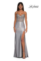 La Femme Dress 32691 - Silver