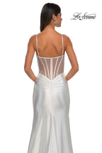 La Femme Dress 32691 - White
