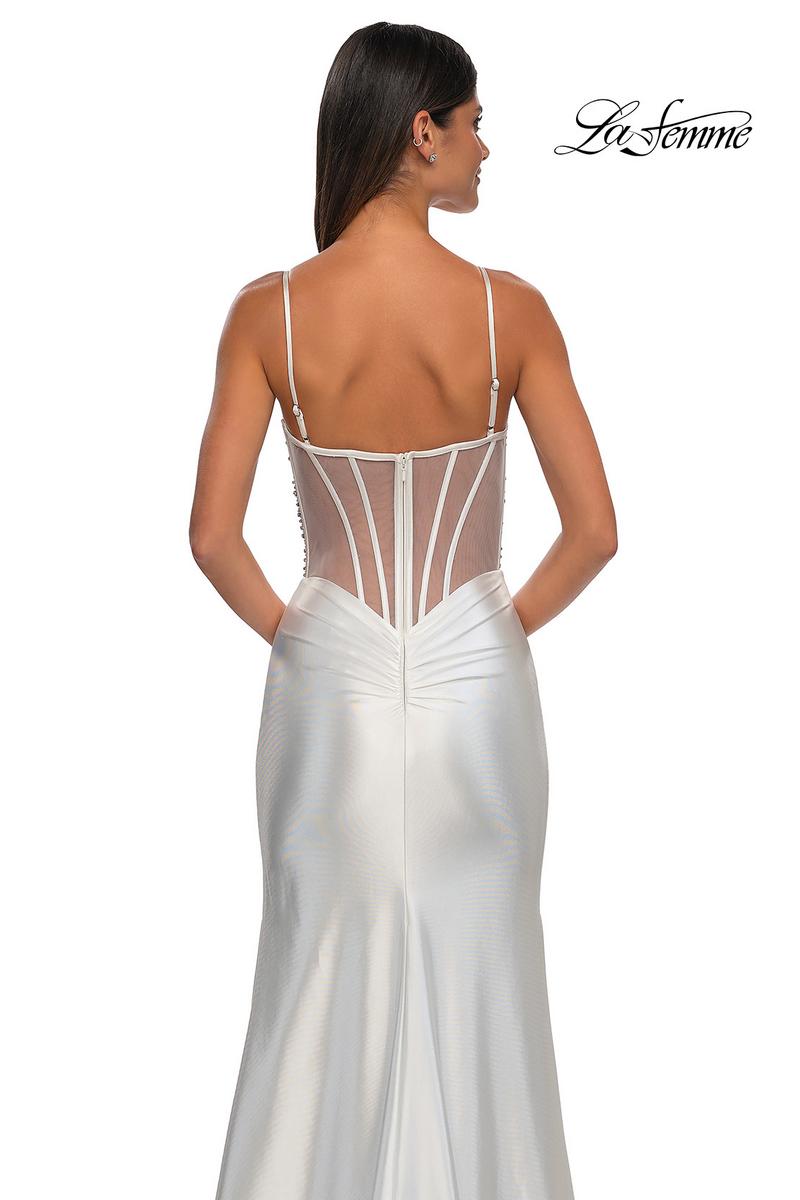 La Femme Dress 32691 - White