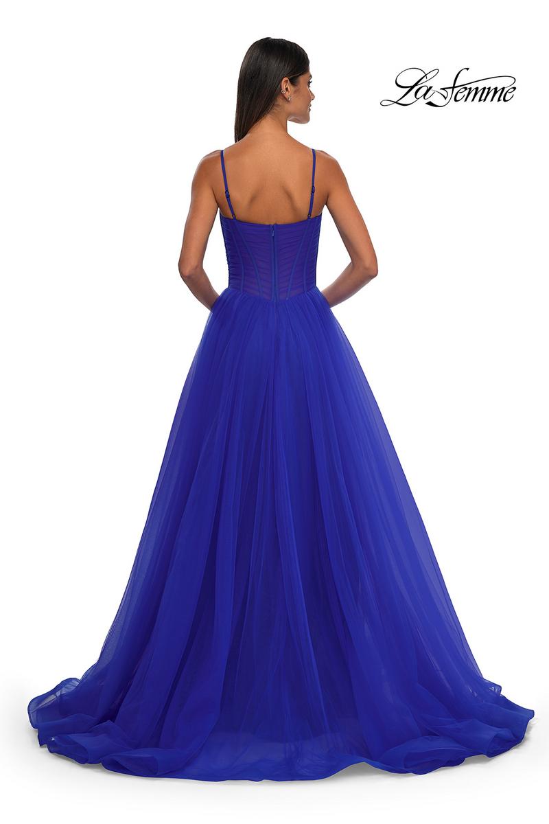 La Femme Dress 32700 - Royal Blue