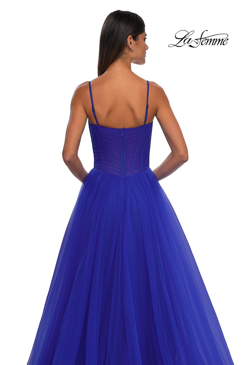 La Femme Dress 32700 - Royal Blue