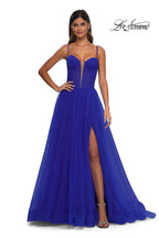 La Femme Dress 32700 - Royal Blue