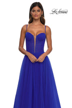 La Femme Dress 32700 - Royal Blue