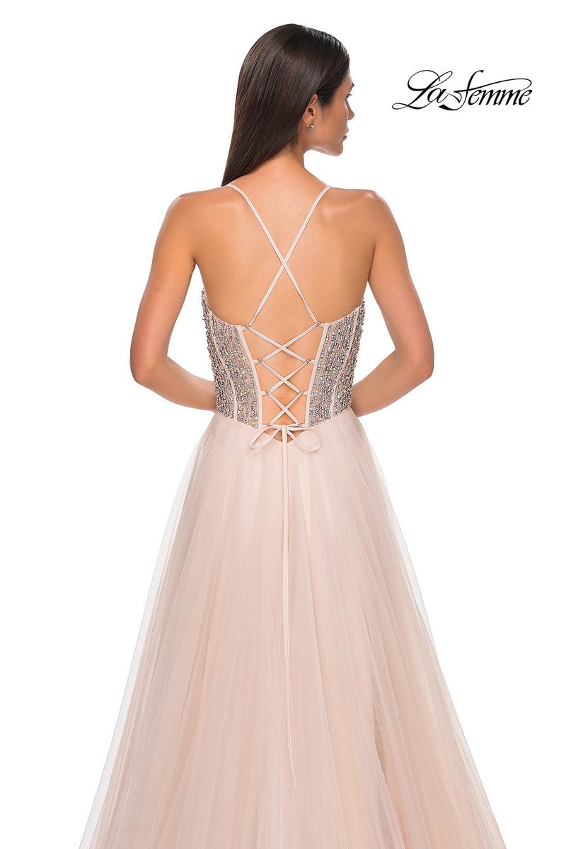 La Femme Dress 32703 - Blush