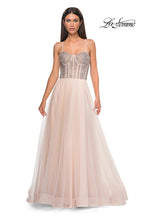 La Femme Dress 32703 - Blush