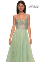 La Femme Dress 32703 - Sage