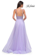 La Femme Dress 32714 - Light Periwinkle