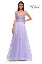 La Femme Dress 32714 - Light Periwinkle