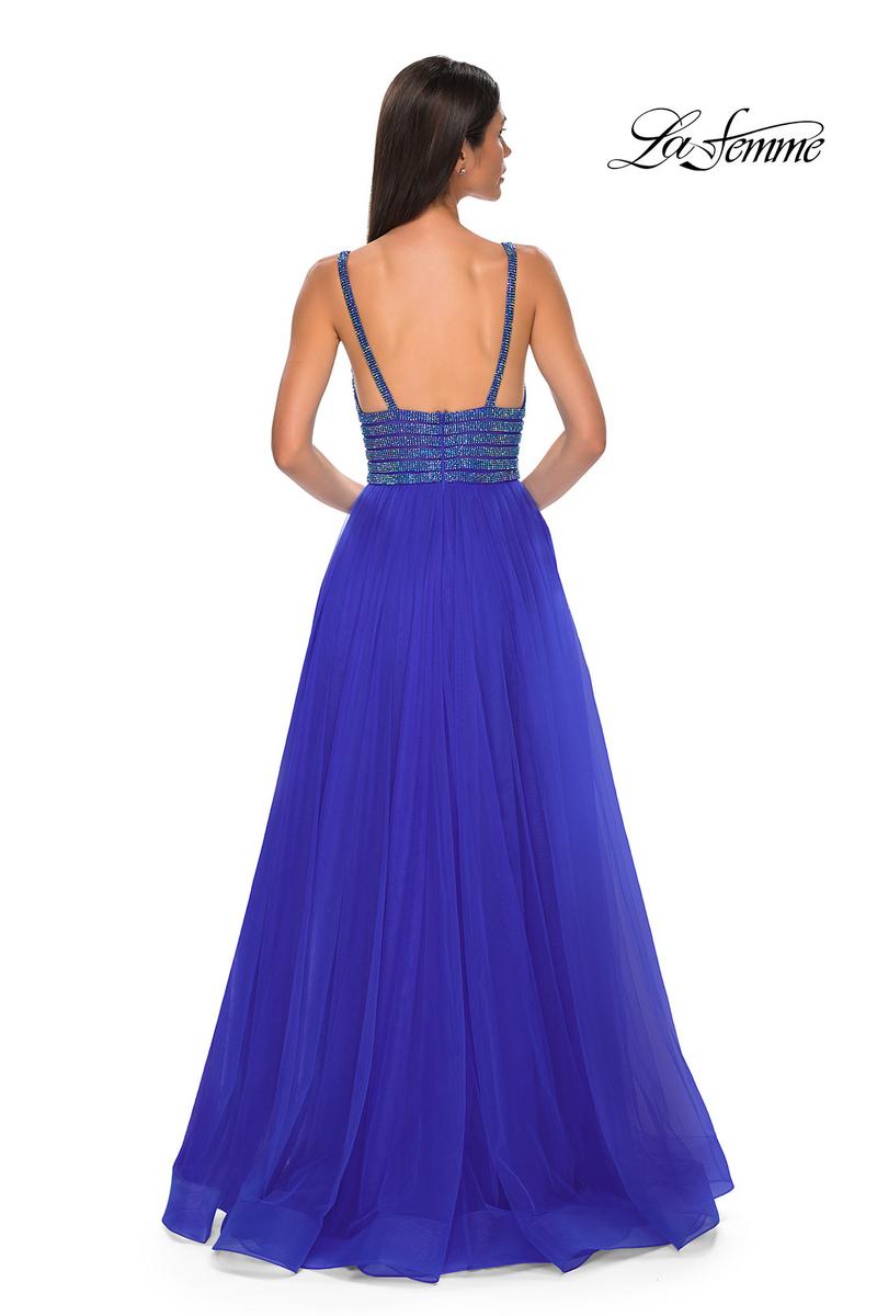 La Femme Dress 32714 - Royal Blue