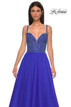 La Femme Dress 32714 - Royal Blue