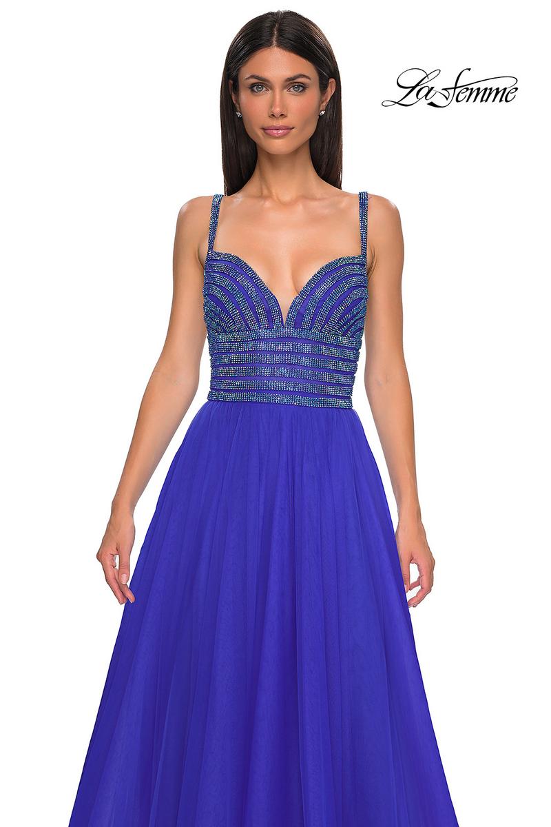 La Femme Dress 32714 - Royal Blue