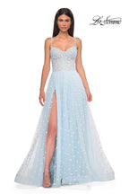 La Femme Dress 32716 - Light Blue
