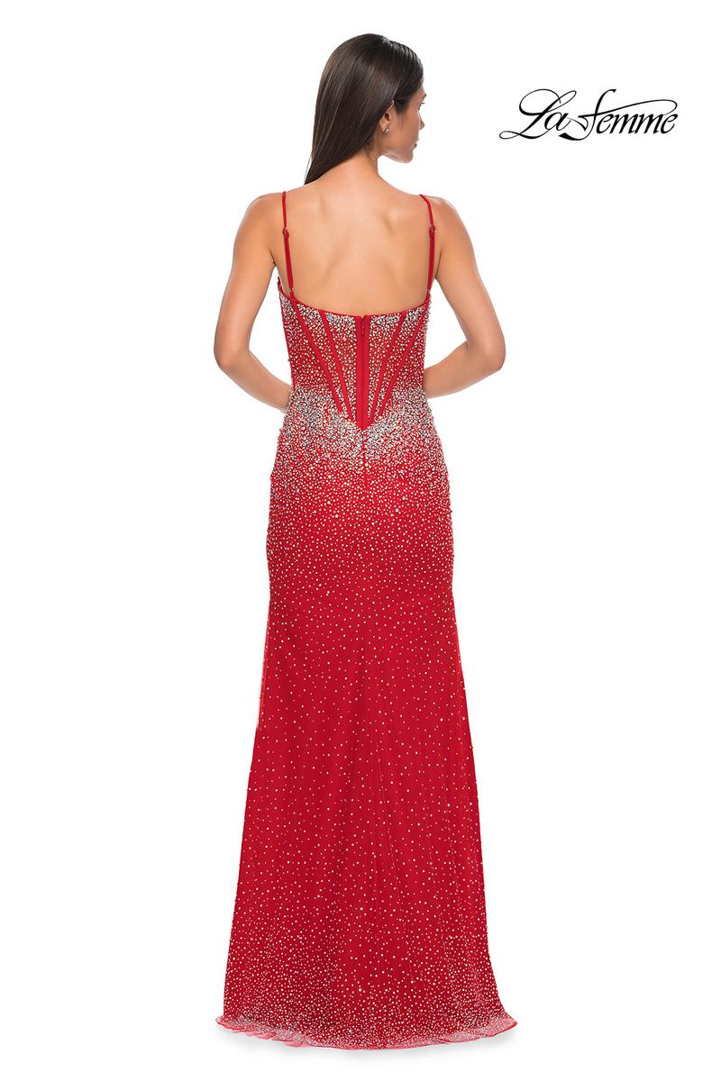 La Femme Dress 32717 - Red