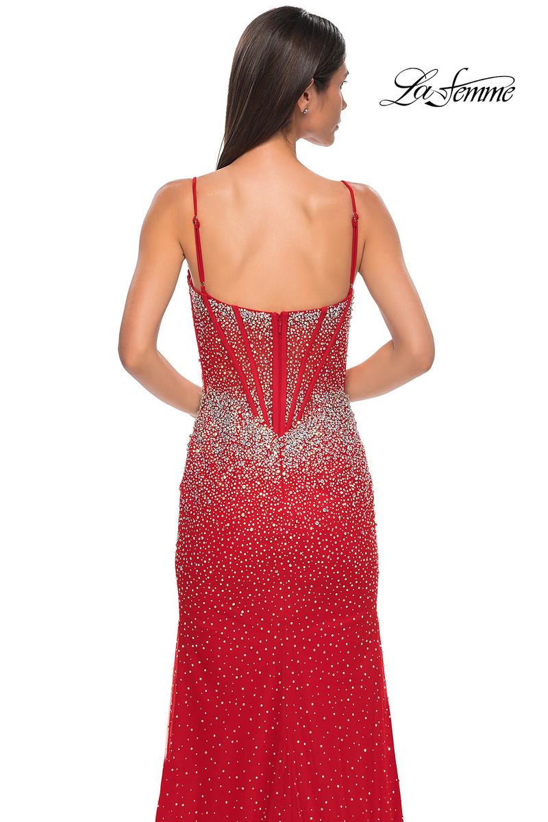 La Femme Dress 32717 - Red