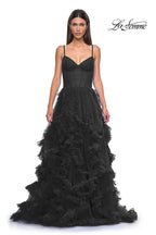 La Femme Dress 32719 - Black