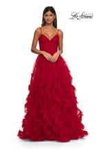 La Femme Dress 32719 - Red