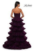 La Femme Dress 32721 - Dark Berry