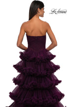 La Femme Dress 32721 - Dark Berry