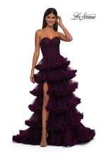 La Femme Dress 32721 - Dark Berry