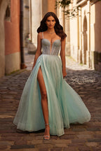 La Femme Dress 32725 - Arctic Blue