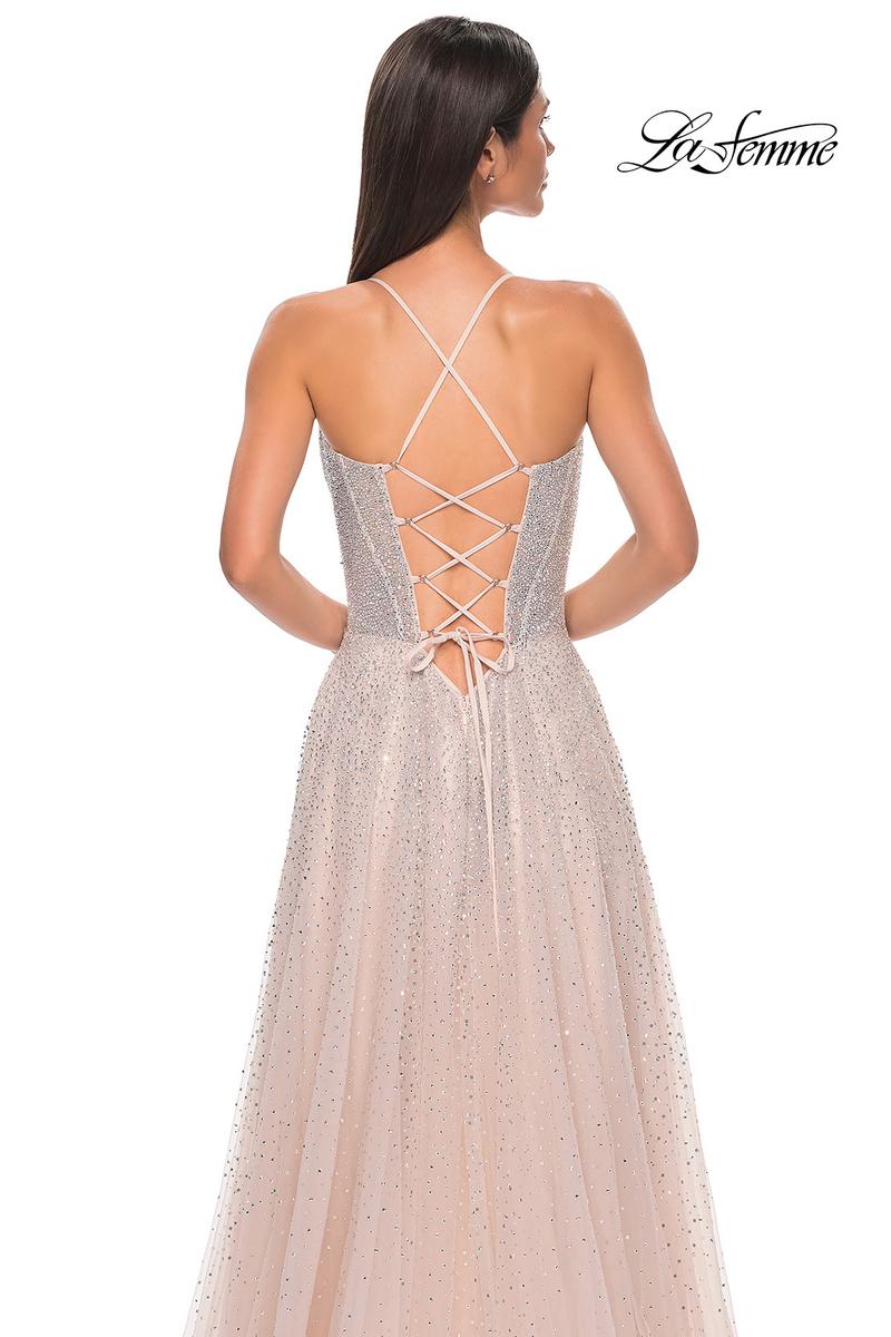 La Femme Dress 32725 - Blush