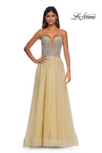 La Femme Dress 32725 - Pale Yellow