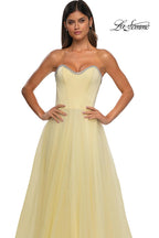 La Femme Dress 32731 - Pale Yellow